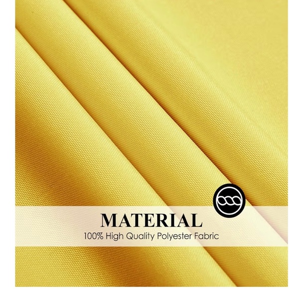 Sunny Yellow Dining Tablecloth - Picture 5 of 5